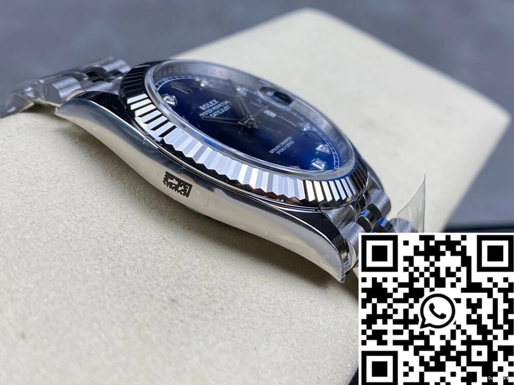 Blue Datejust Dial Clean M126334-0016 Factory Rolex 0308